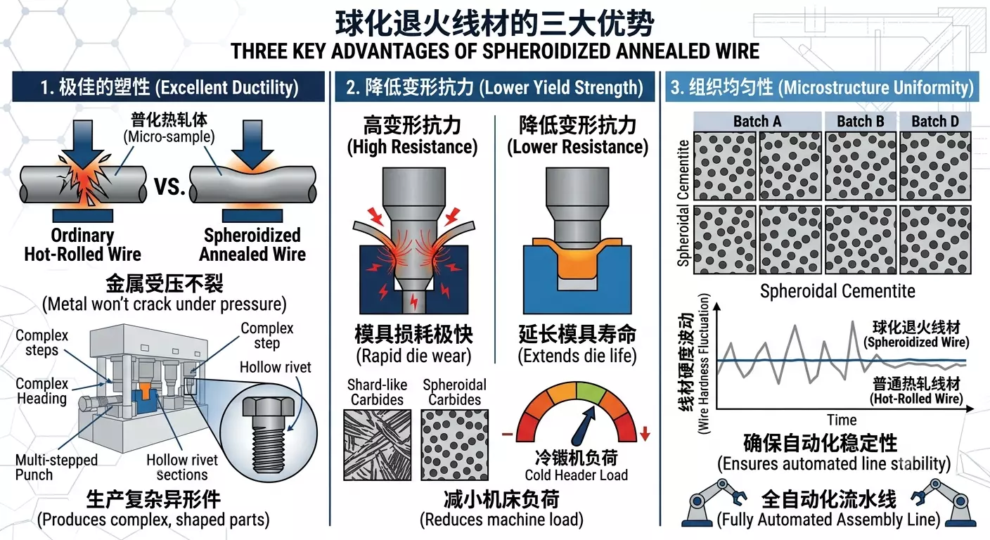 2.なぜ冷間圧延は球状材料を使用しなければならないのですか?