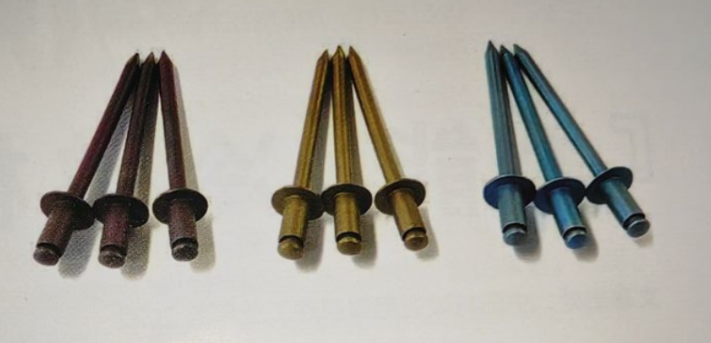 Nissen Rivet、日本初のカラーチタン金属プルピンを発売
